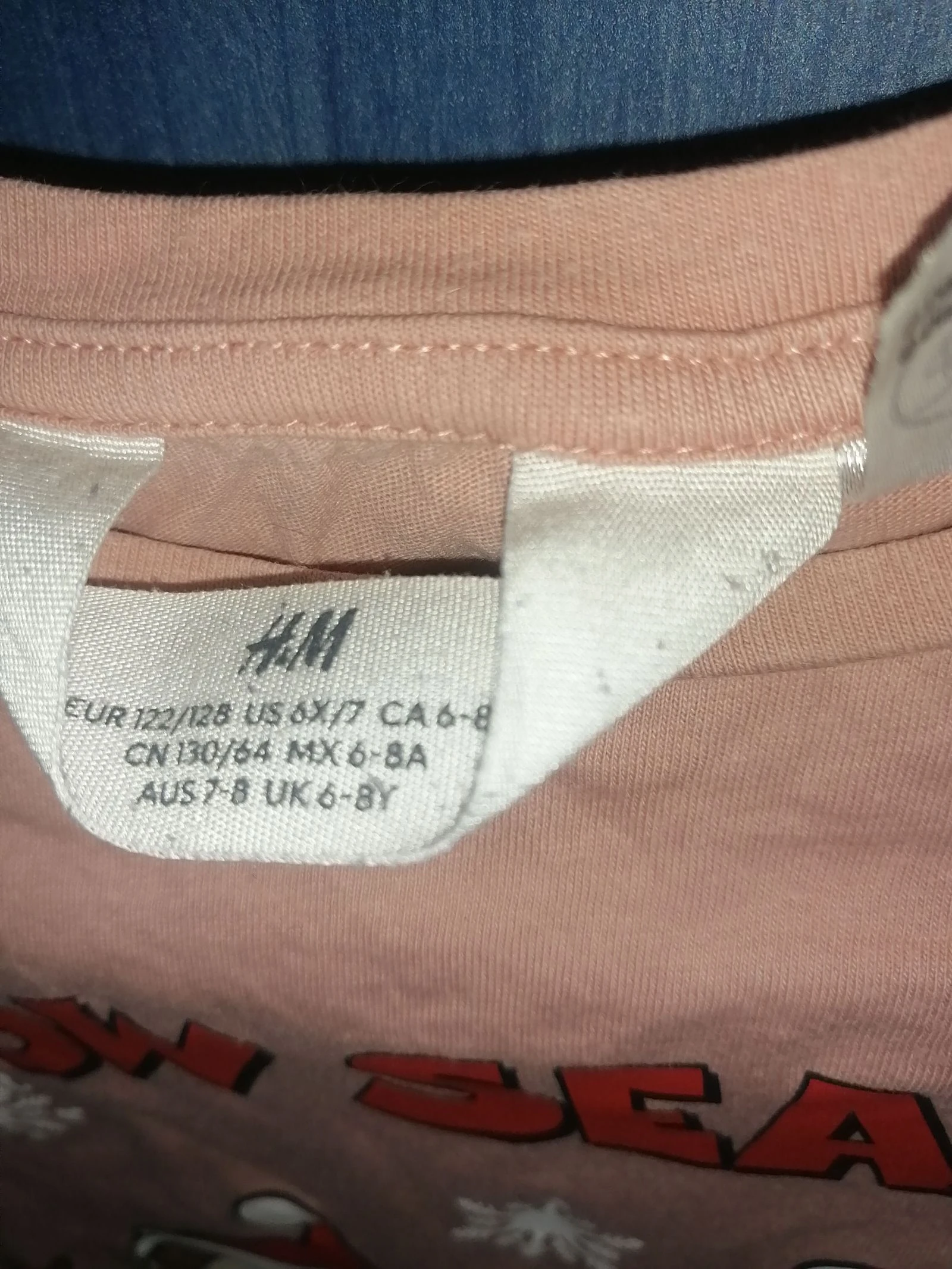 H&M t-shirt for girls 8 years – photo 3